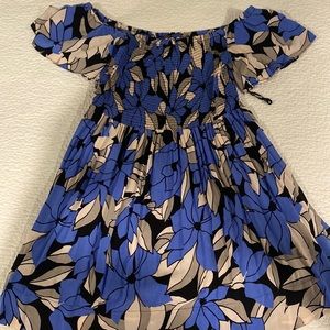 Free People Off The Shoulder Floral Dress